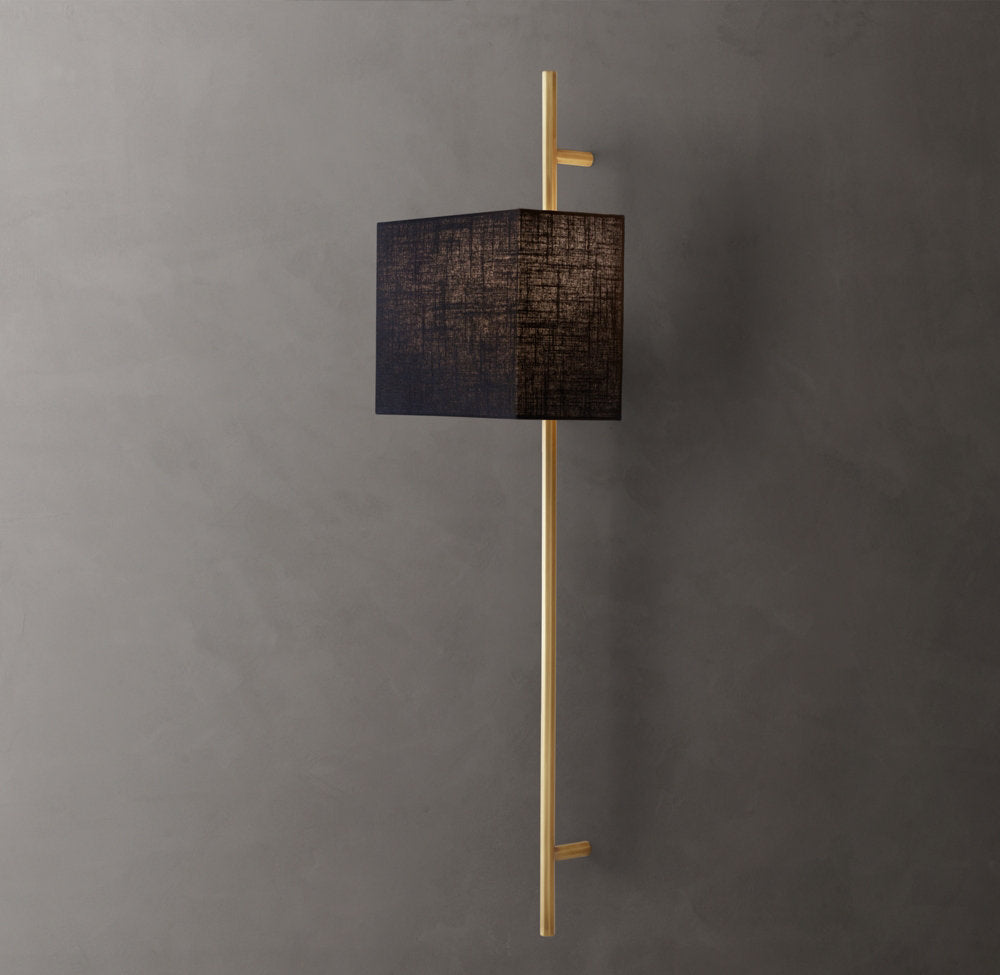 Octagonal Brass Linen Wall Bar