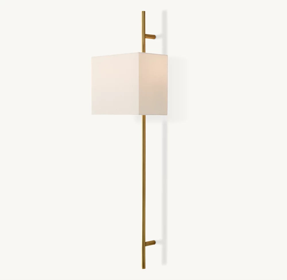 Octagonal Brass Linen Wall Bar