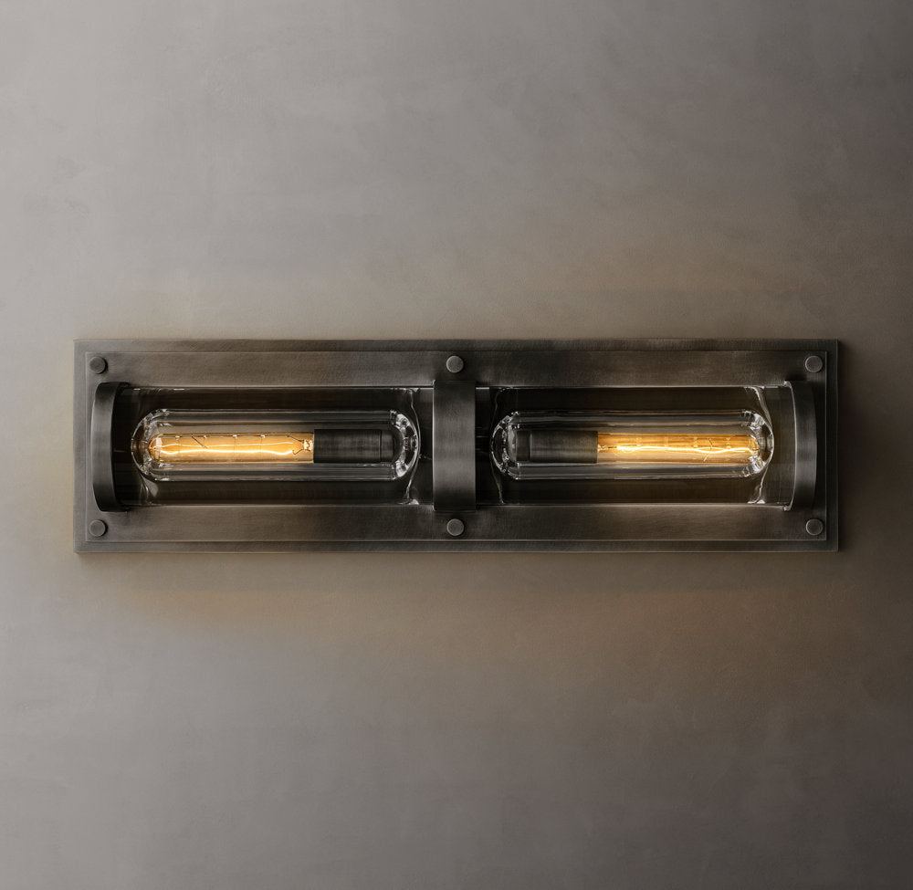 Outdoor K9 Crystal Linear Sconce