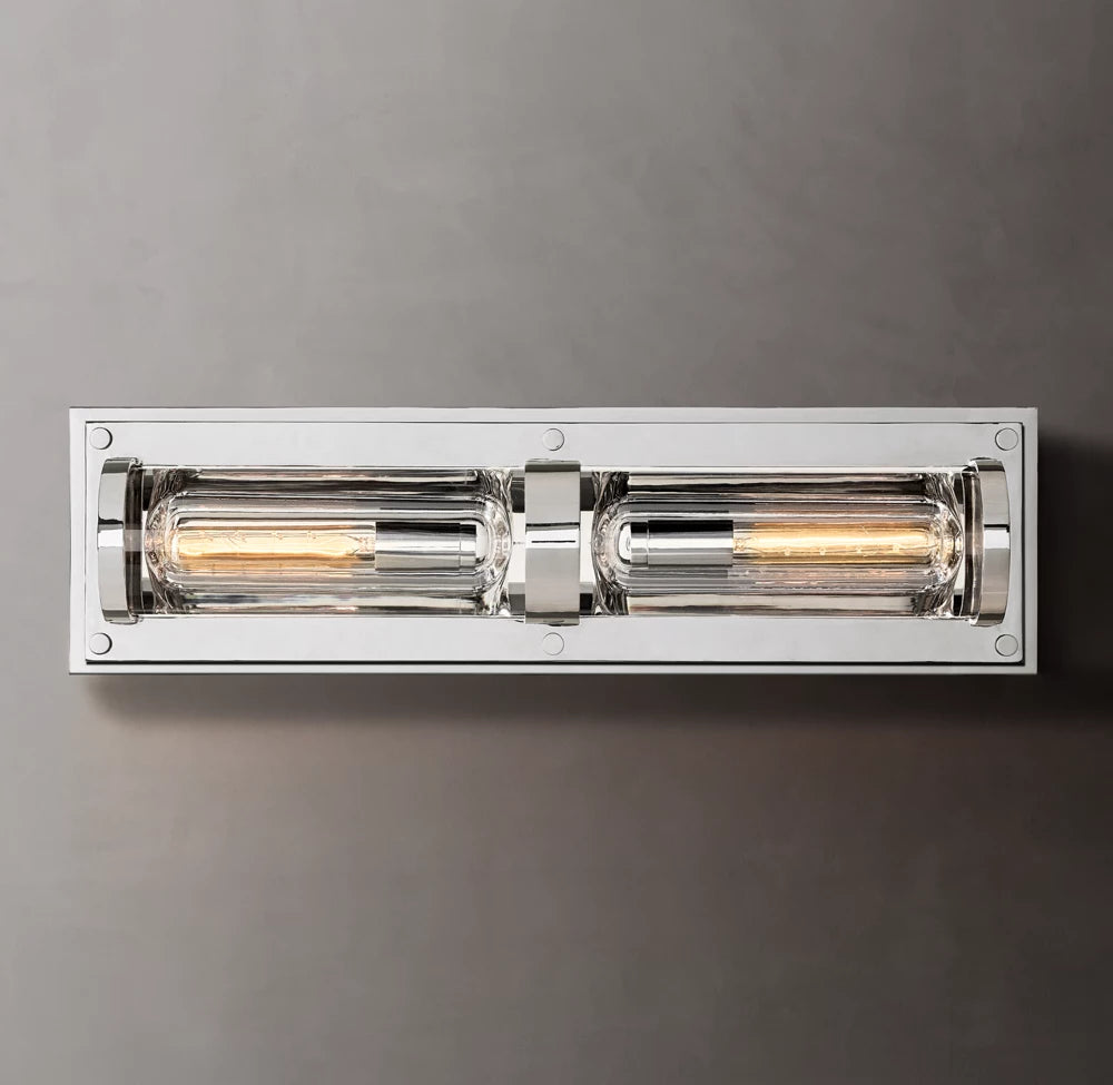 Outdoor K9 Crystal Linear Sconce