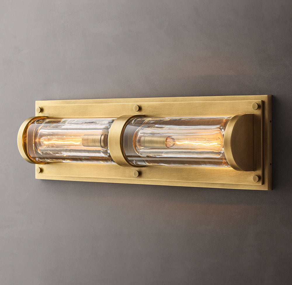 Outdoor K9 Crystal Linear Sconce