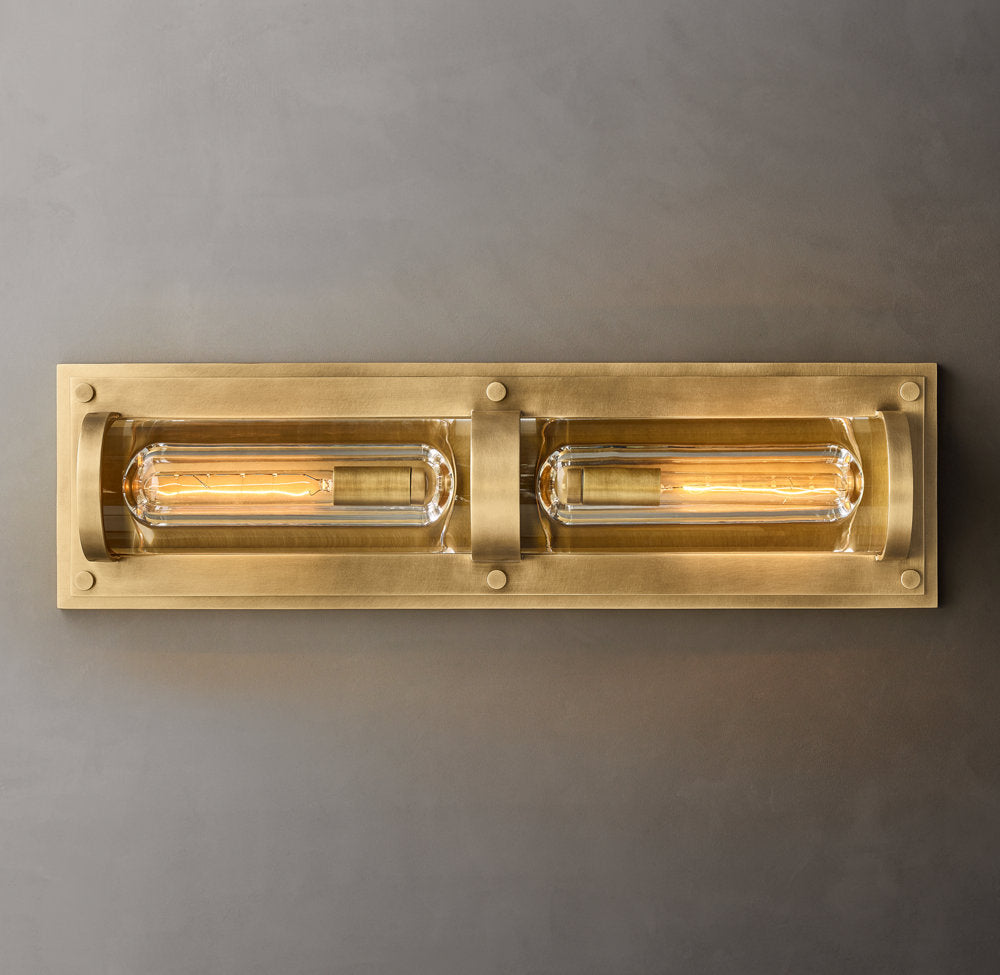 Outdoor K9 Crystal Linear Sconce