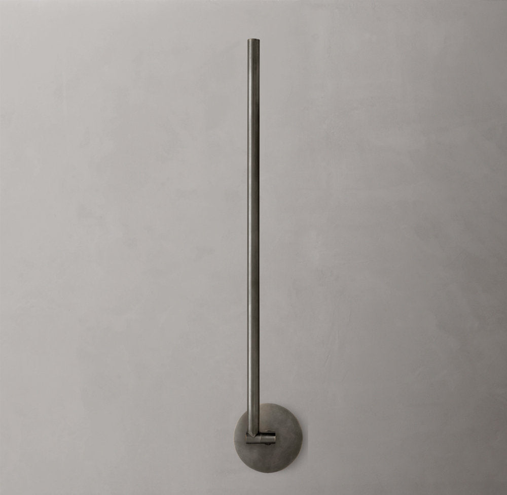 Pivoting Brass LED Task Sconce
