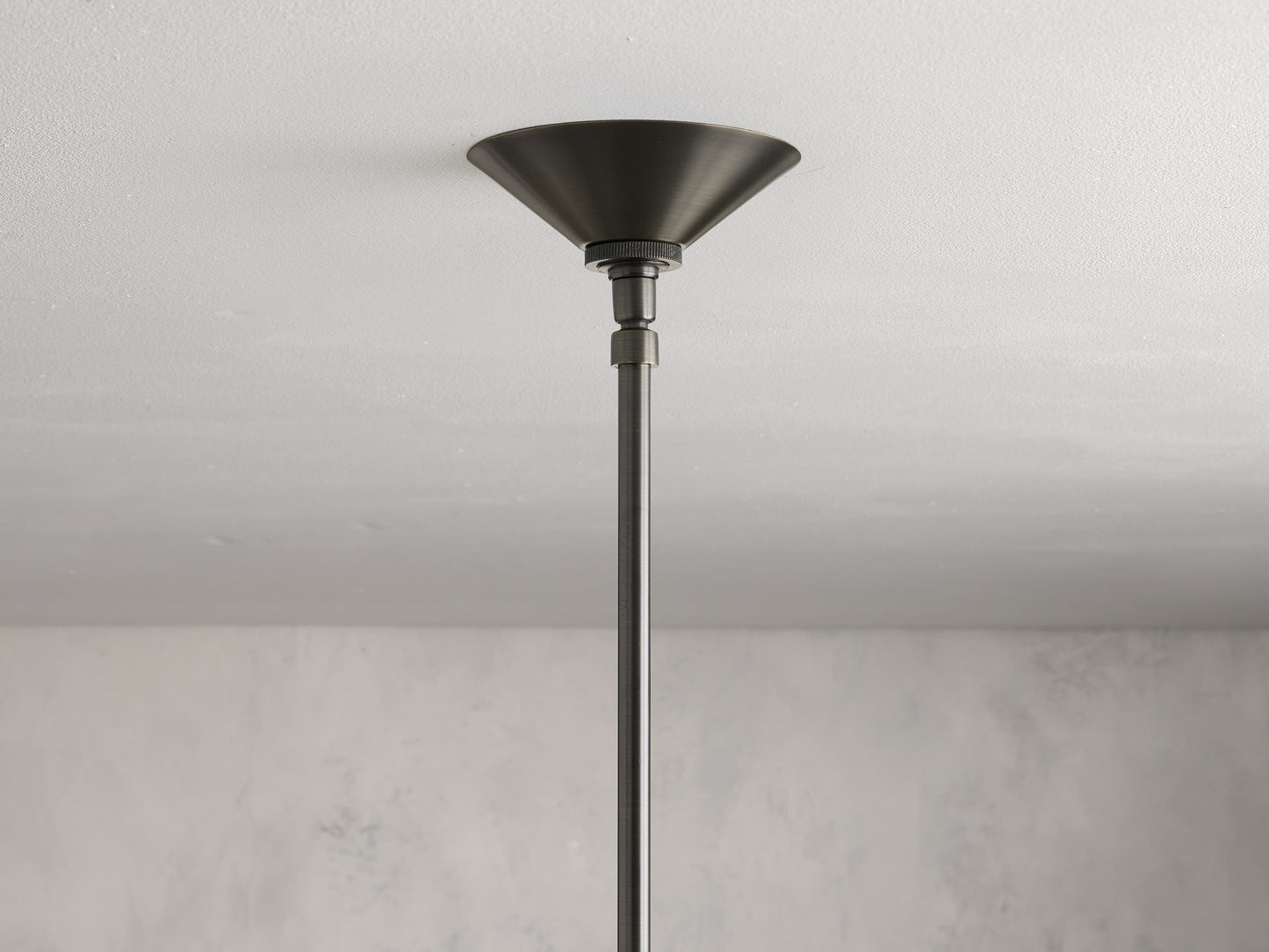Pivoting Brass Midcentury Chandelier