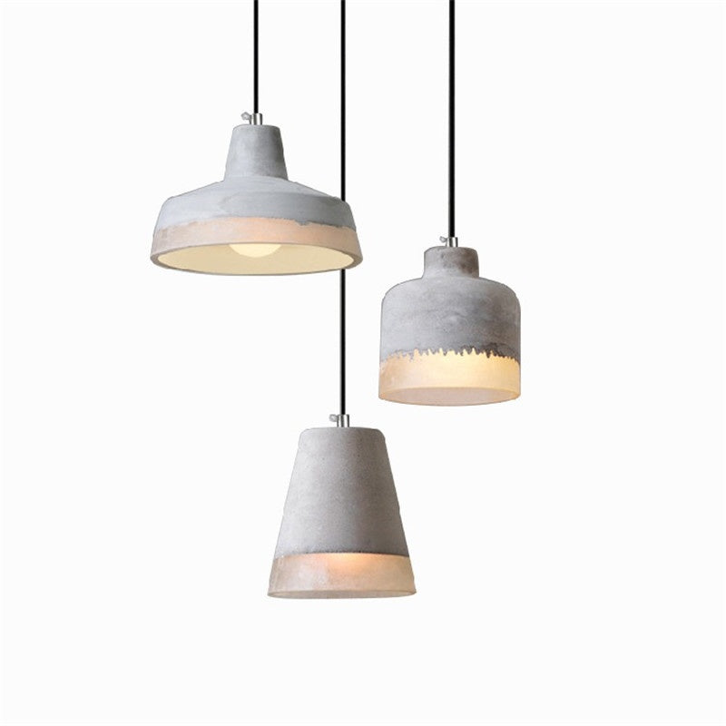Retro Cement Corridor Wall Light / Gray B