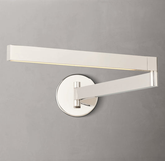 Slim Pivot LED Reading Sconce