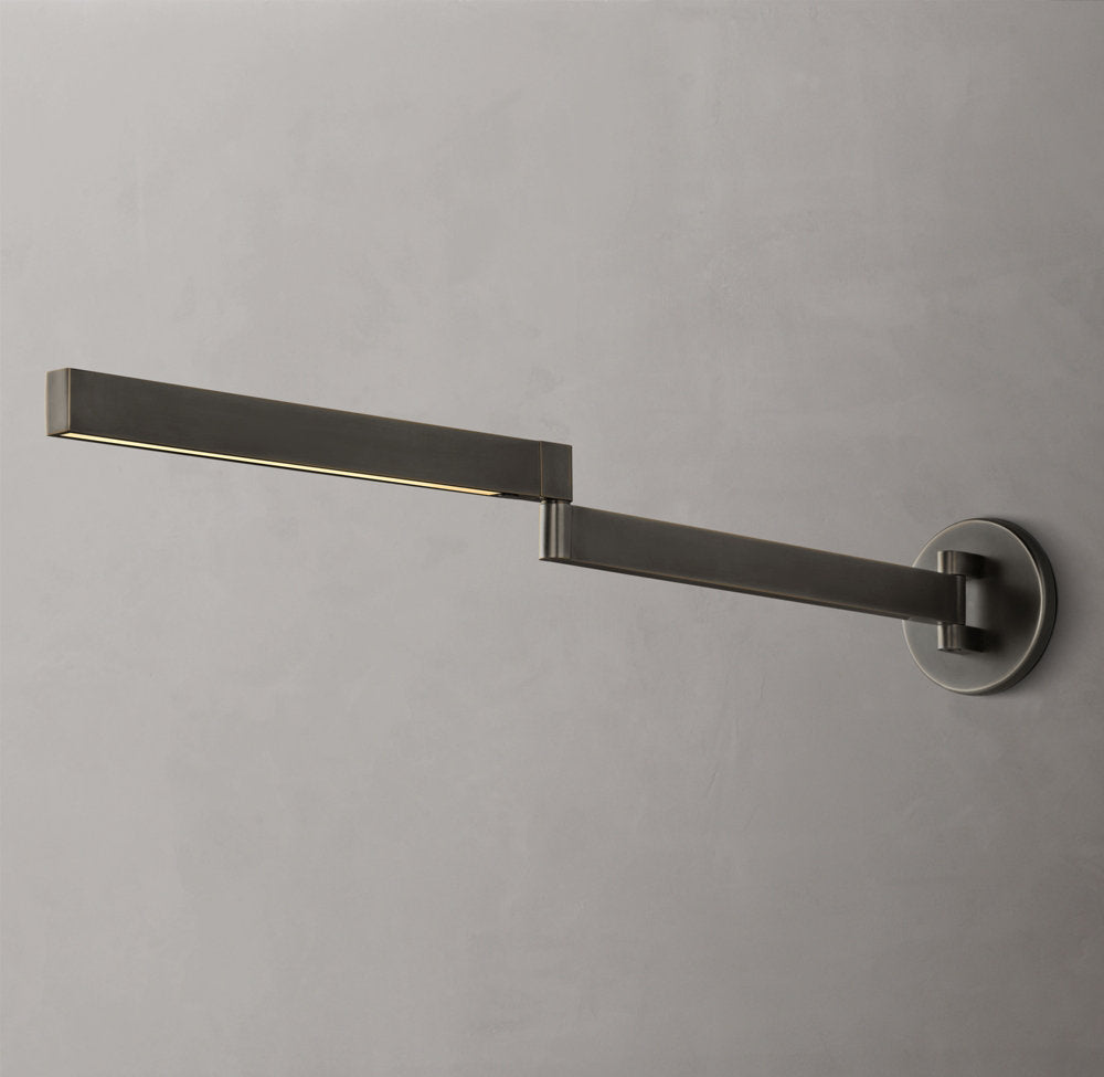 Slim Pivot LED Reading Sconce