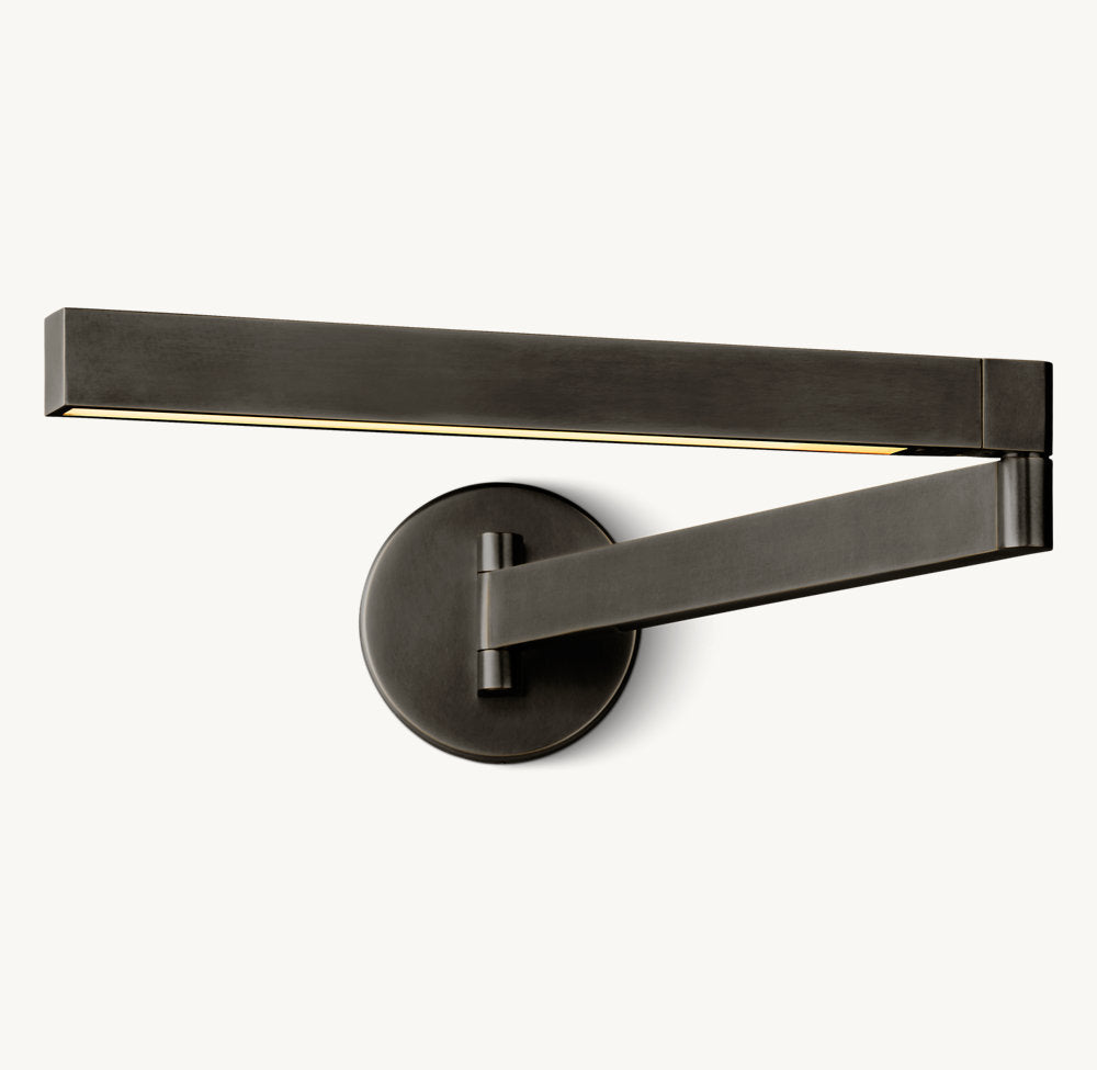 Slim Pivot LED Reading Sconce