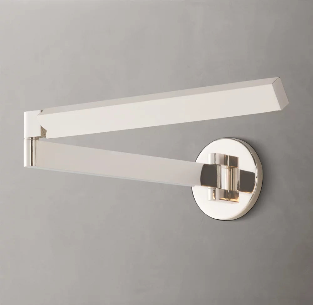 Slim Pivot LED Reading Sconce