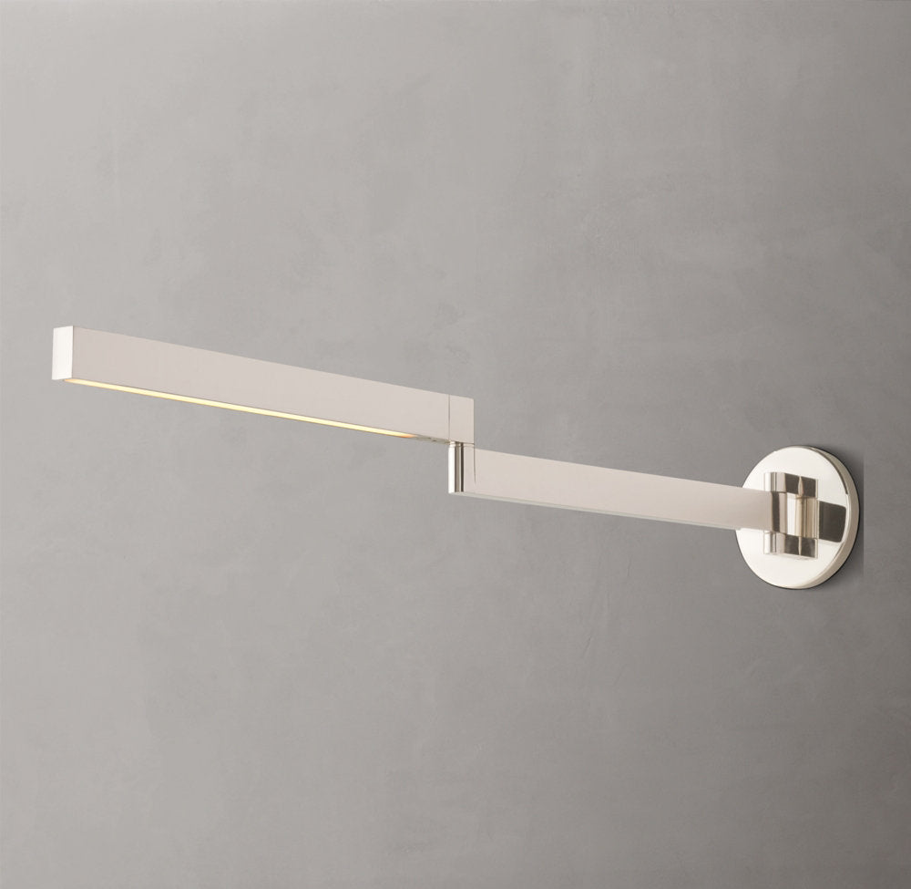 Slim Pivot LED Reading Sconce