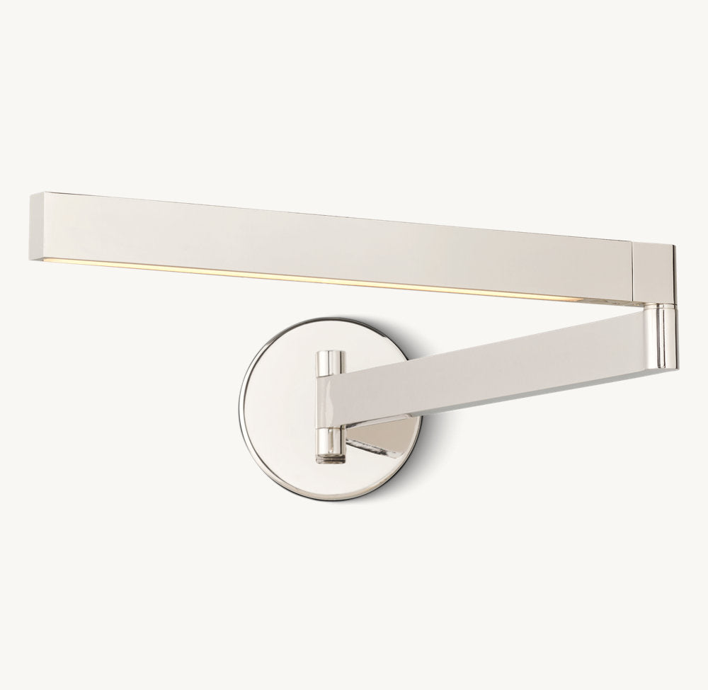 Slim Pivot LED Reading Sconce