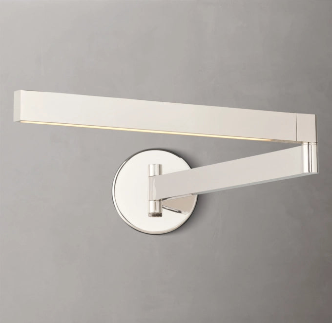 Slim Pivot LED Reading Sconce