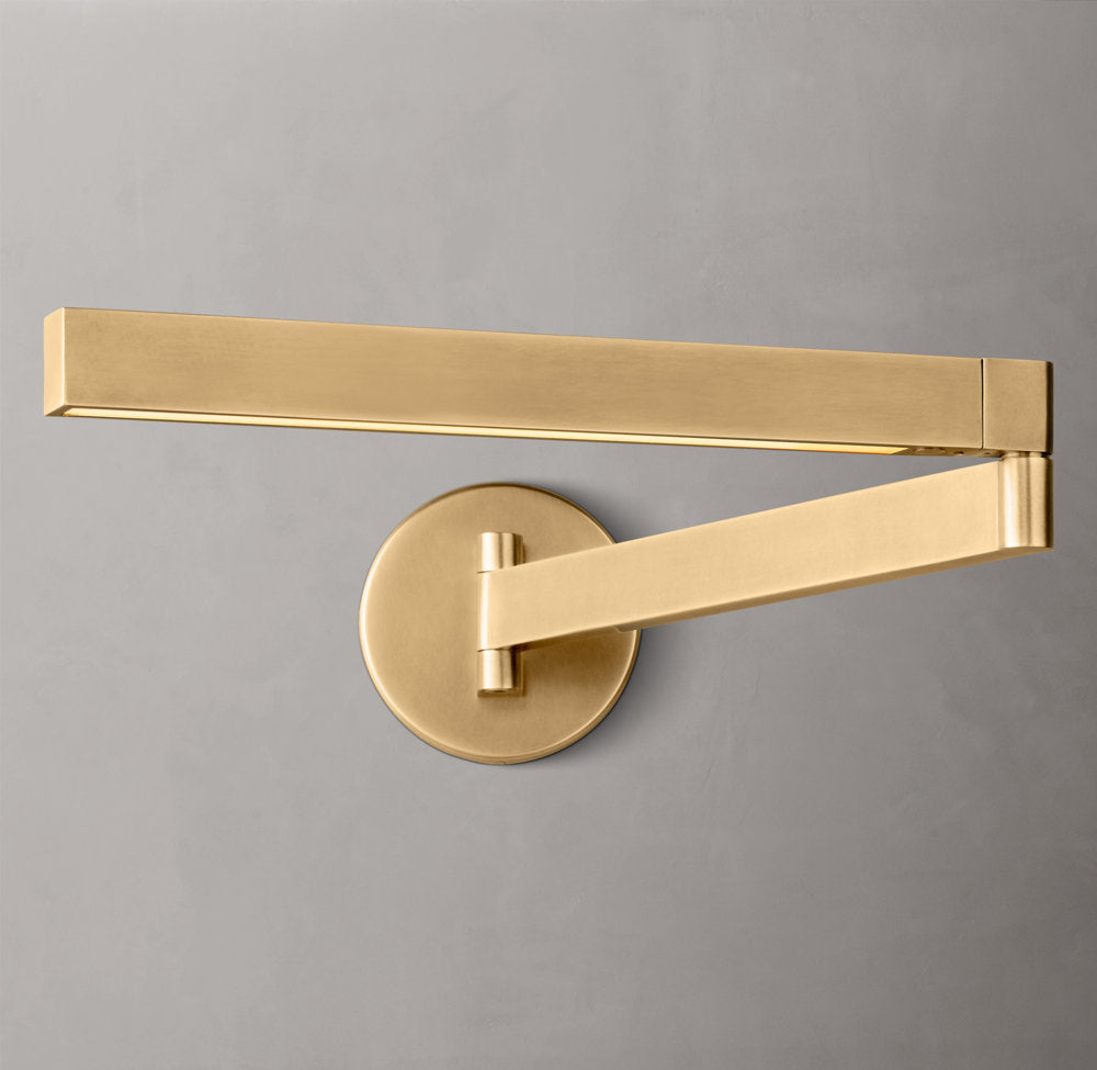 Slim Pivot LED Reading Sconce