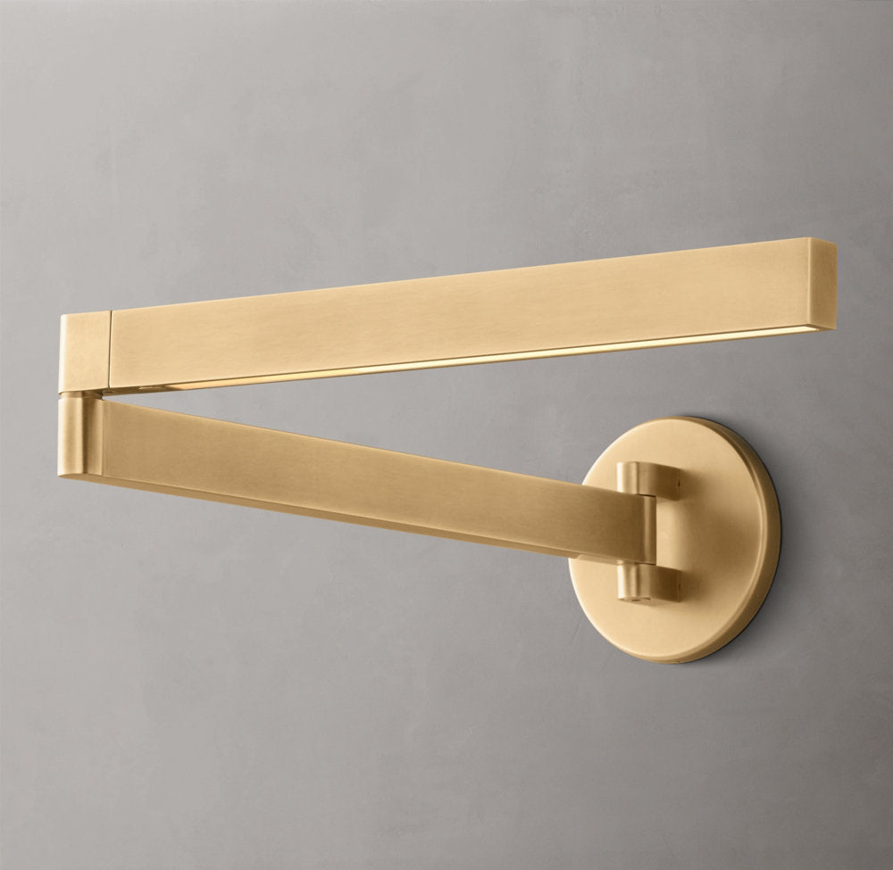 Slim Pivot LED Reading Sconce