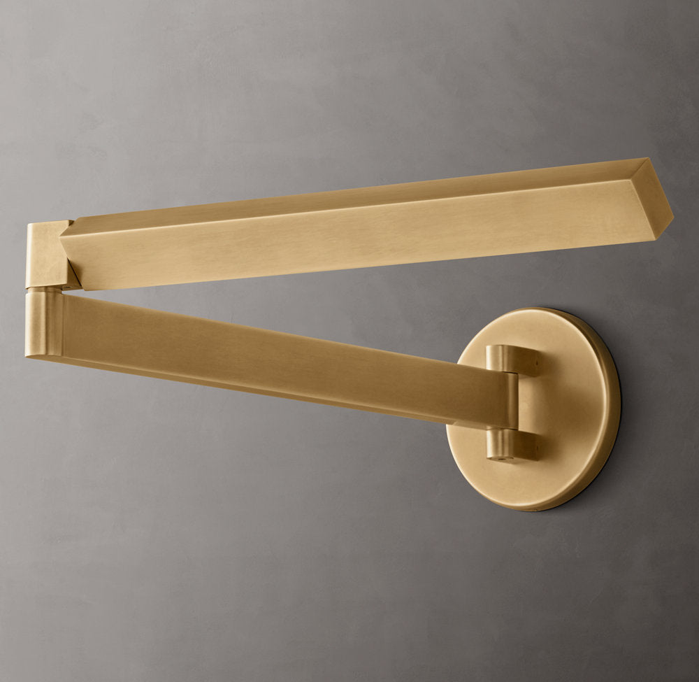 Slim Pivot LED Reading Sconce