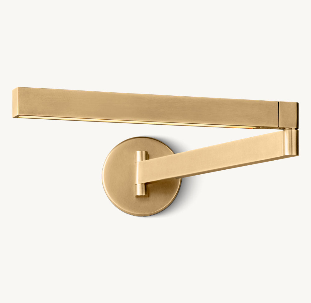 Slim Pivot LED Reading Sconce