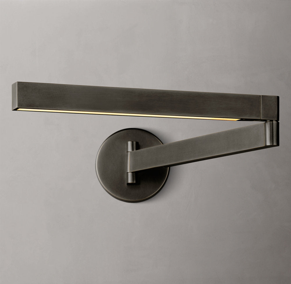 Slim Pivot LED Reading Sconce
