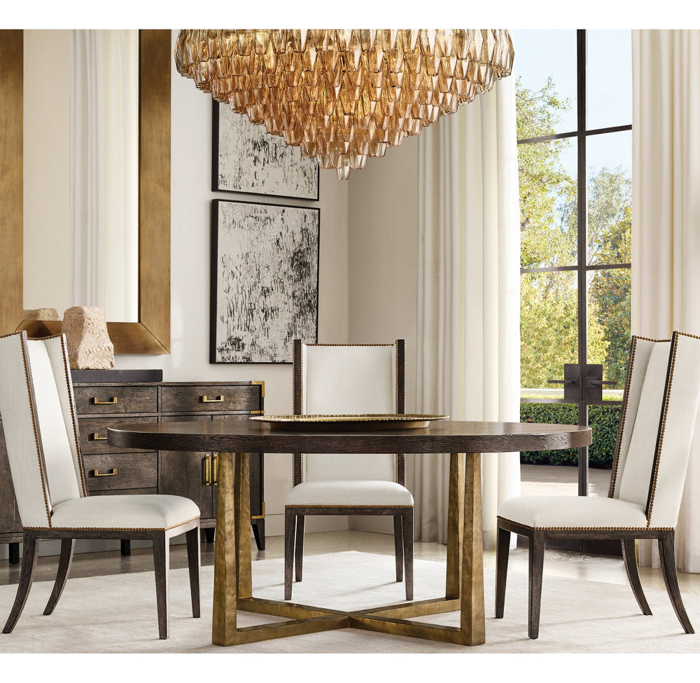Smoke Glass Cascade Crown Chandelier