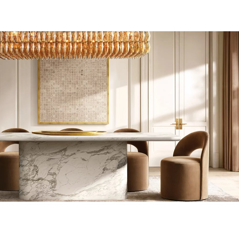 Smoke Glass Gallery Island Chandelier