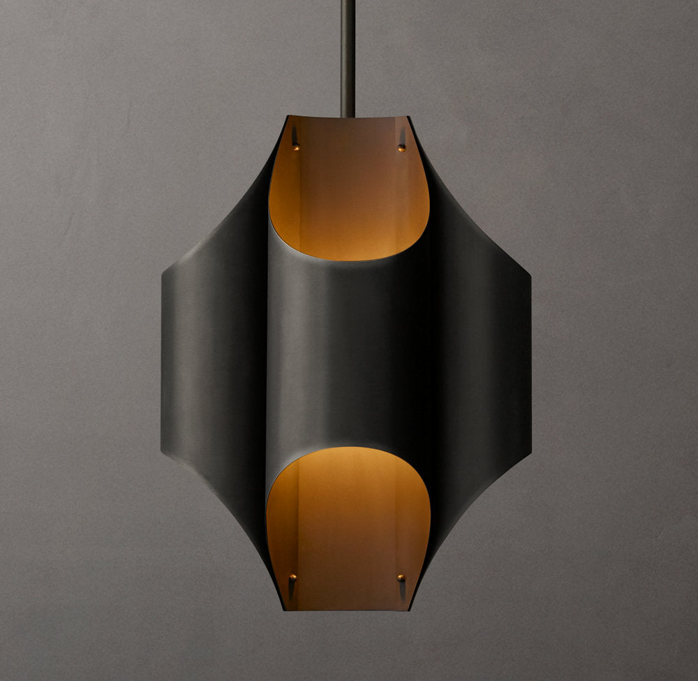 Solid Brass Cathedral Lantern Pendant