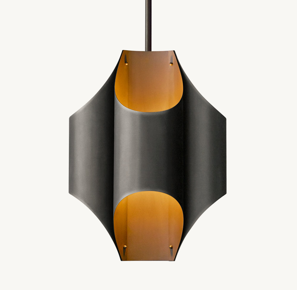 Solid Brass Cathedral Lantern Pendant
