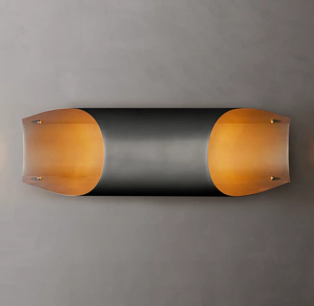 Solid Brass Cathedral Wall Sconce