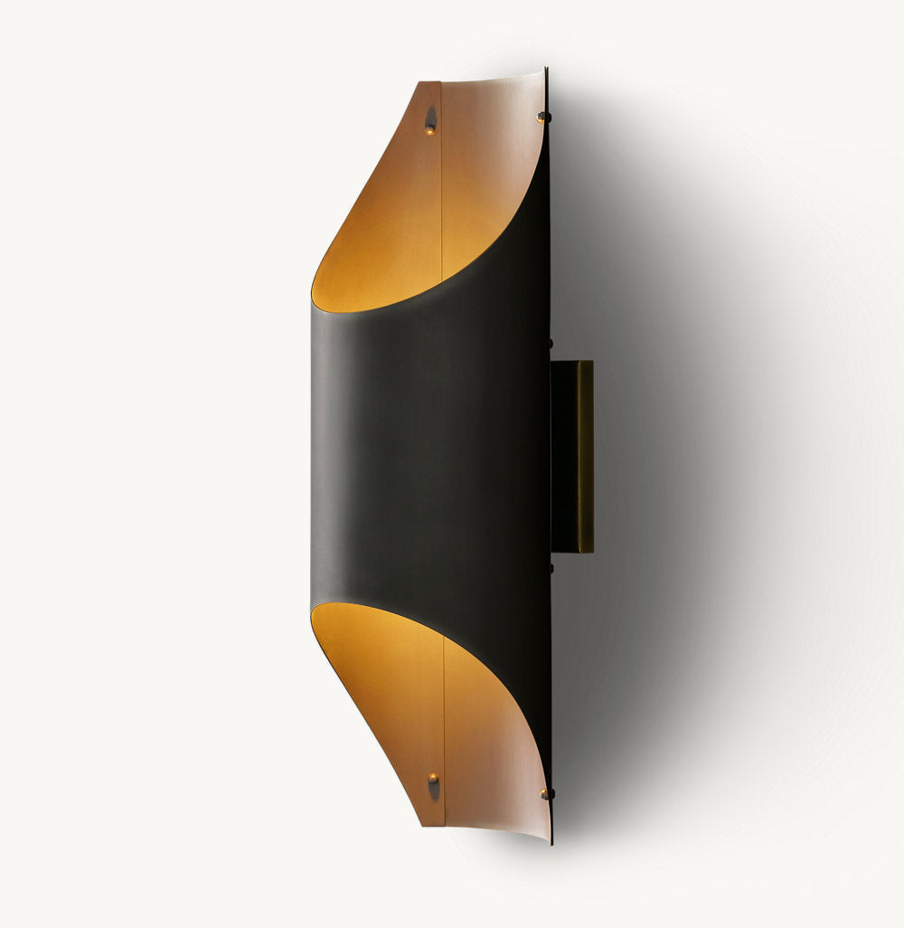 Solid Brass Cathedral Wall Sconce