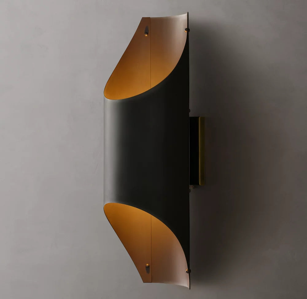 Solid Brass Cathedral Wall Sconce