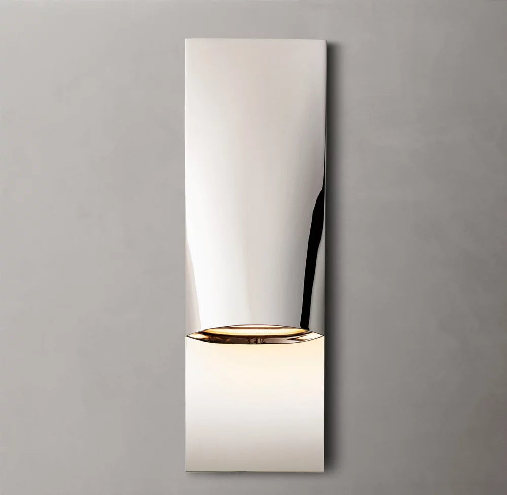 Solid Brass Linear LED Outdoor Sconce
