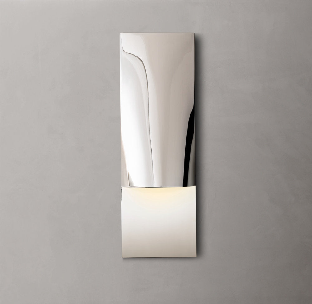 Solid Brass Linear LED Outdoor Sconce