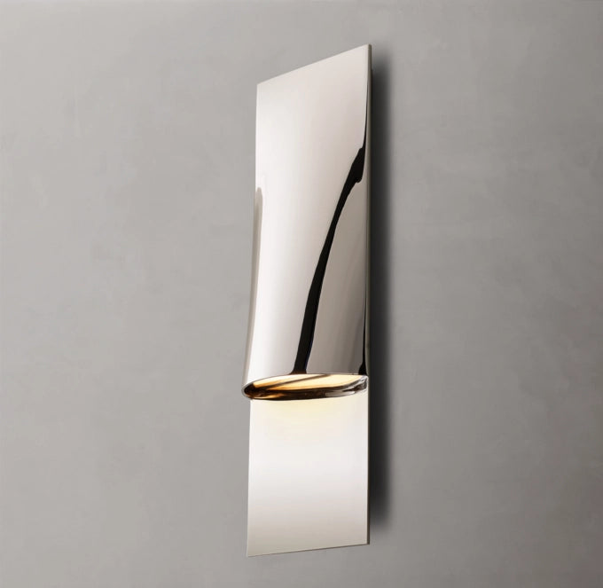 Solid Brass Linear LED Outdoor Sconce