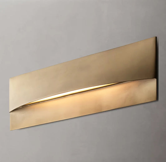 Solid Brass Outdoor LED Wall Bar