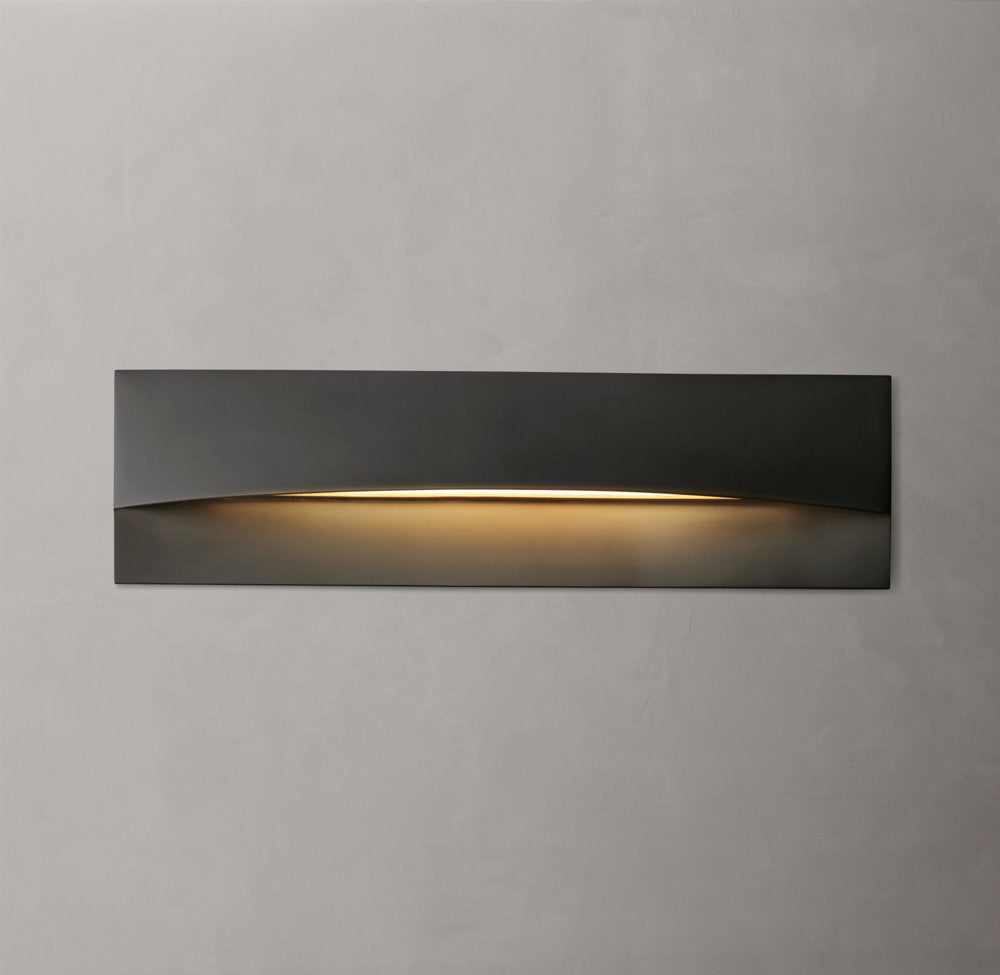 Solid Brass Outdoor LED Wall Bar
