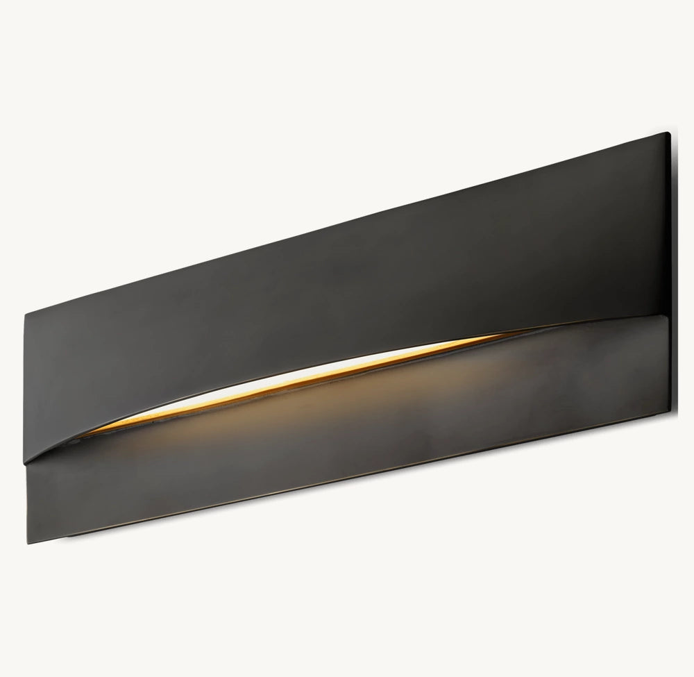 Solid Brass Outdoor LED Wall Bar