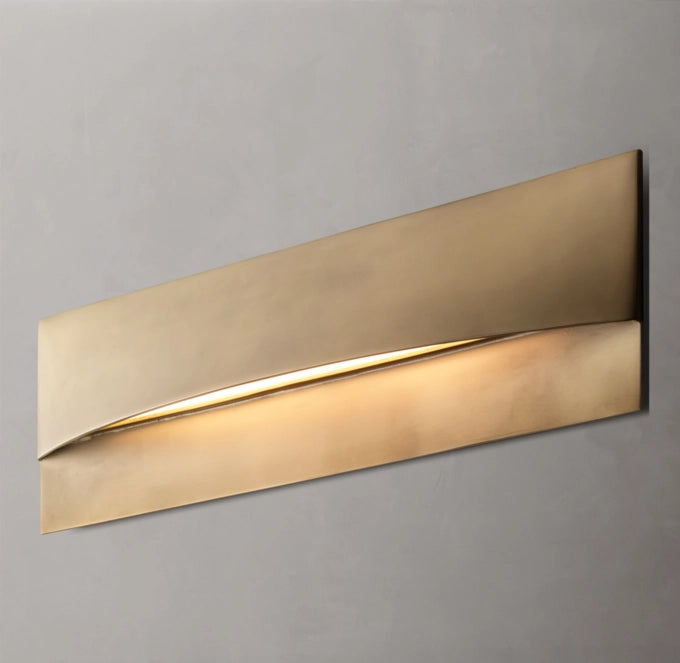 Solid Brass Outdoor LED Wall Bar
