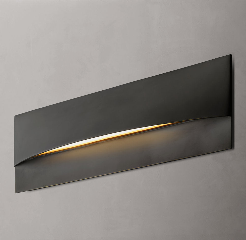 Solid Brass Outdoor LED Wall Bar