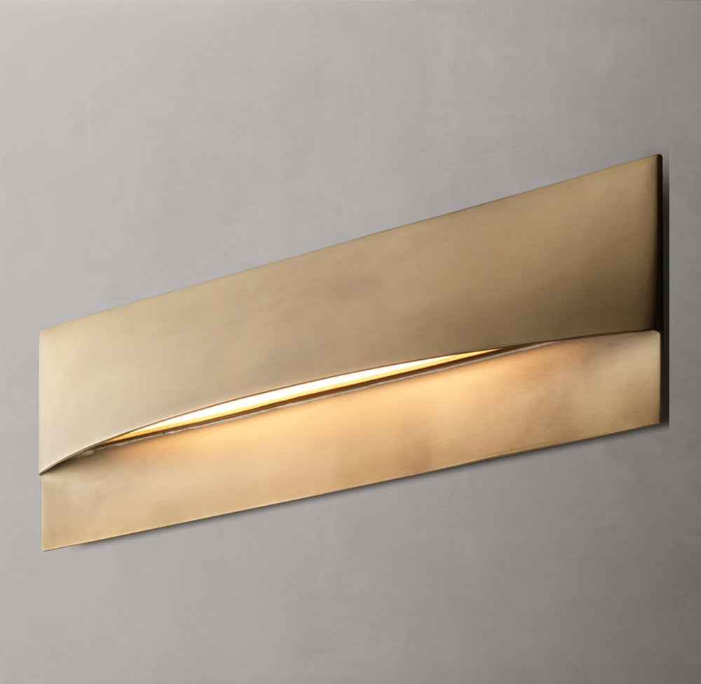 Solid Brass Outdoor LED Wall Bar