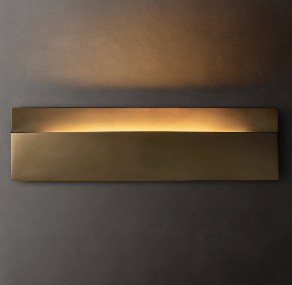 Solid Brass Outdoor LED Wall Bar