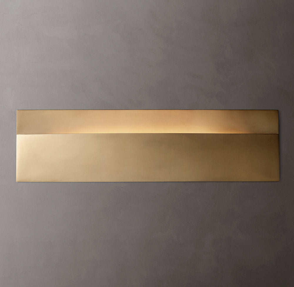 Solid Brass Outdoor LED Wall Bar