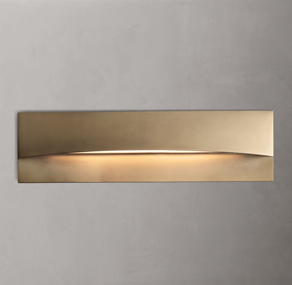 Solid Brass Outdoor LED Wall Bar