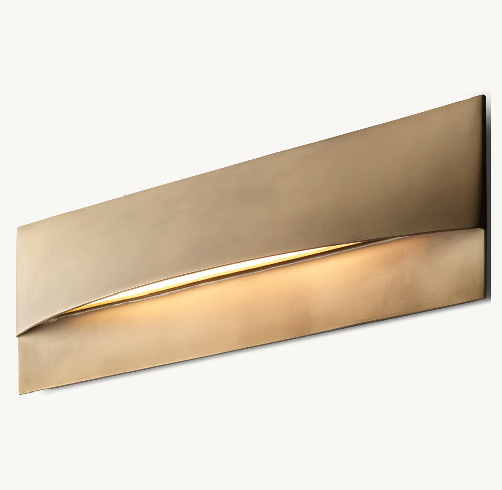Solid Brass Outdoor LED Wall Bar