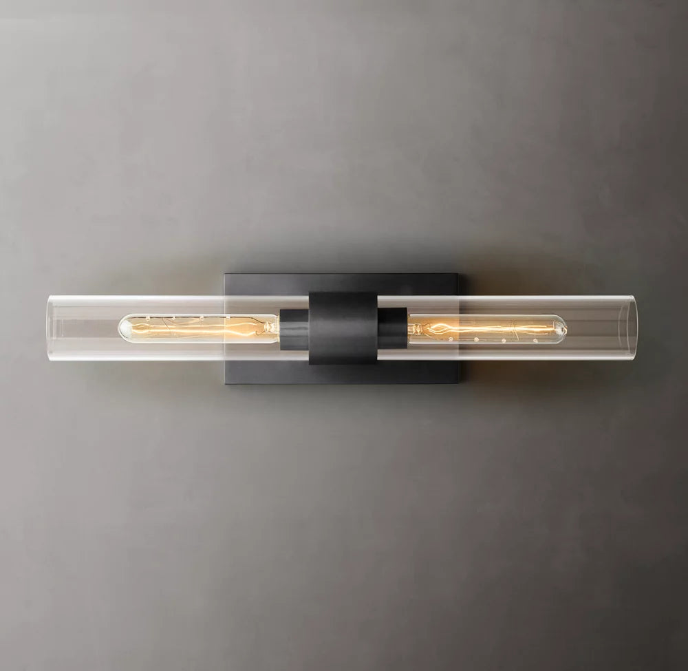 Ultra-Warm Blown Glass Linear Sconce