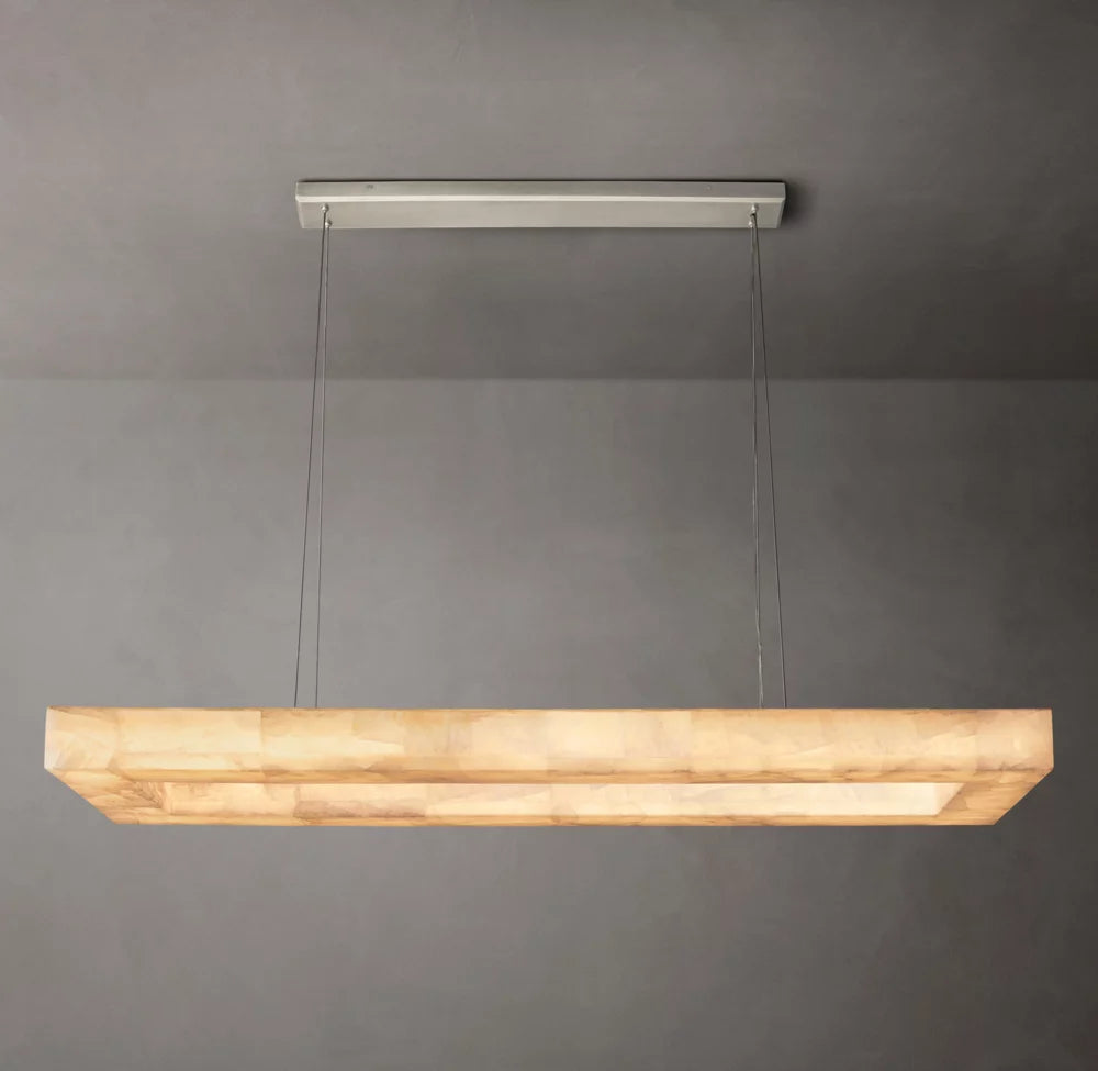 Ultra-Warm Calcite Island Chandelier