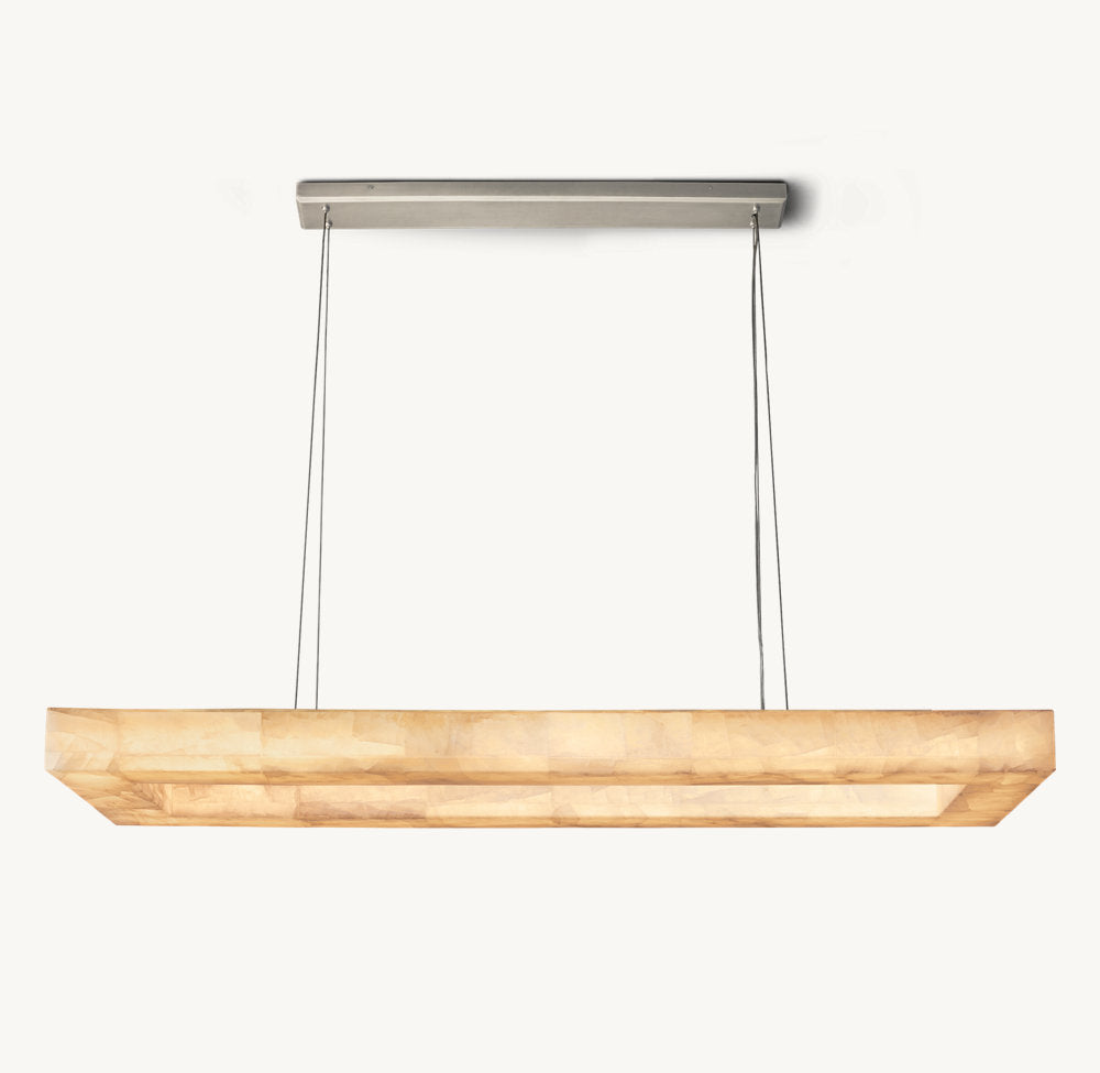 Ultra-Warm Calcite Island Chandelier