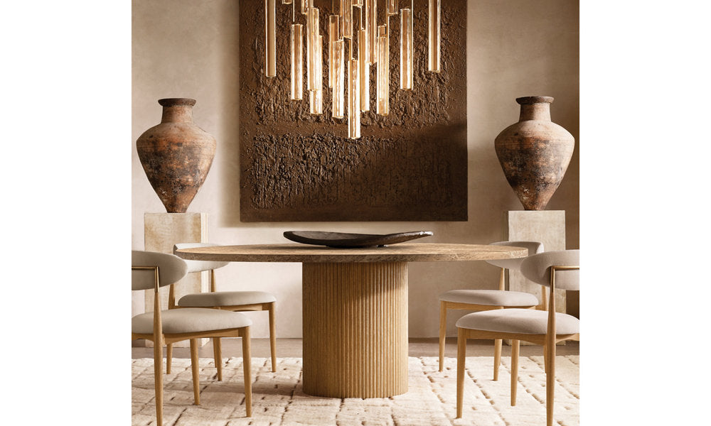 Ultra-Warm Crystal Prism Canopy Chandelier